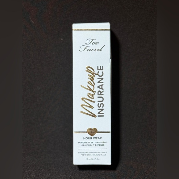 Too Faced Makeup Insurance Setting Spray - White and Gold - Picture 1 of 1